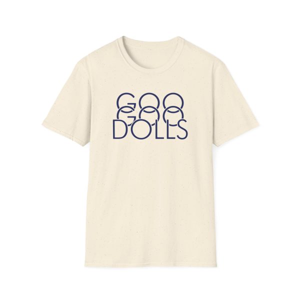 Goo Goo Dolls Stacked Logo Unisex Softstyle T-Shirt