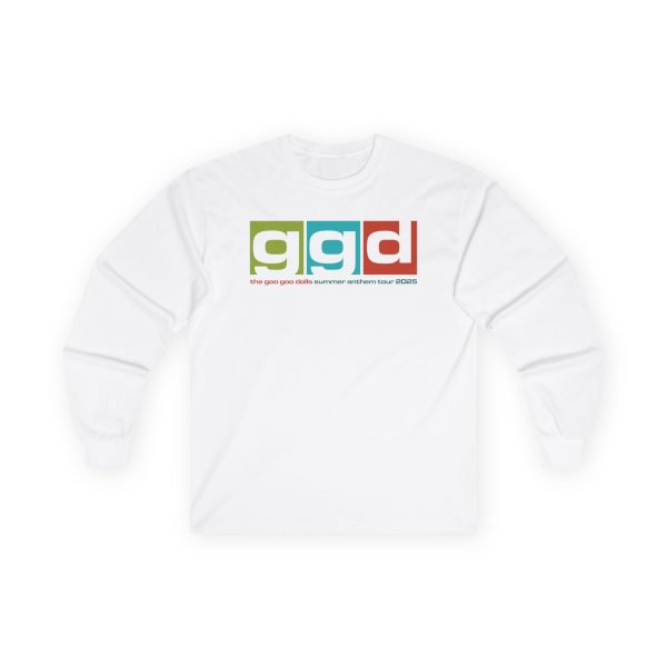 Goo Goo Dolls Summer Anthem Color Block Unisex Ultra Cotton Long Sleeve Tee
