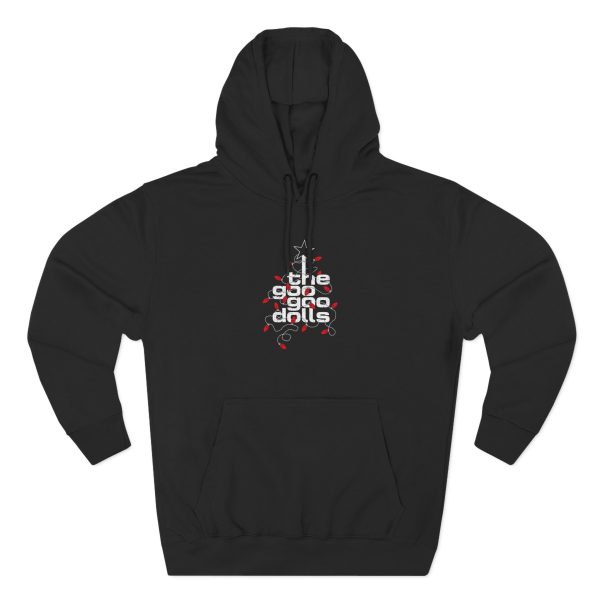 Goo Goo Dolls Holiday Tree Three-Panel Fleece Hoodie